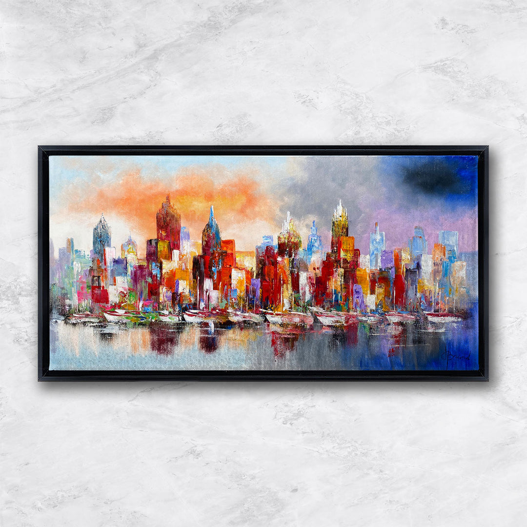 "Abstrakte Skyline II" | Henry Brand