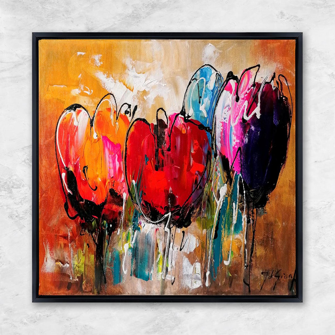 "Abstrakte Tulpen I" | Jochem De Graaf