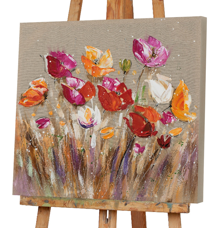 Hübsche farbenfrohe Blumen