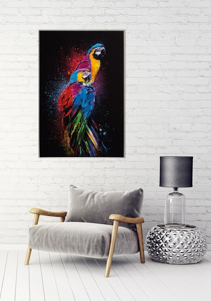 Farbenprächtige Papageien