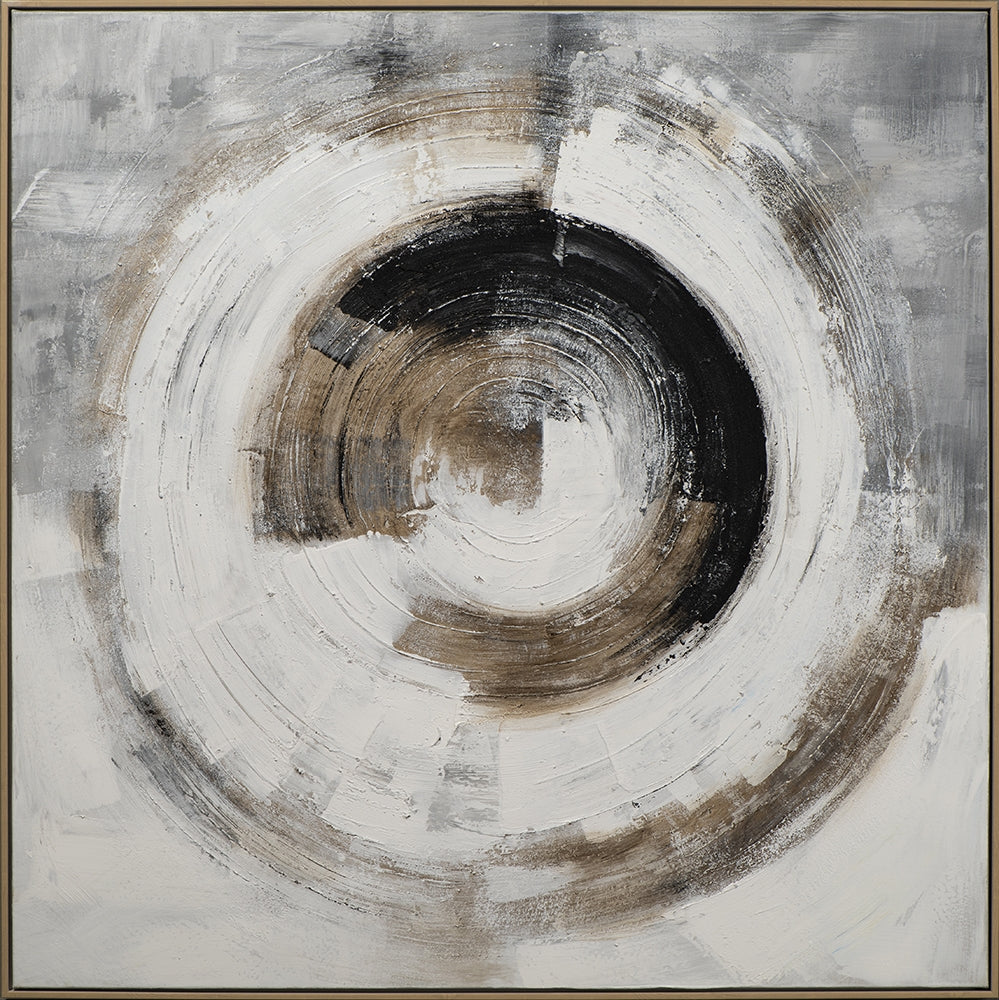 Luftiger Wirbel | Acrylgemälde