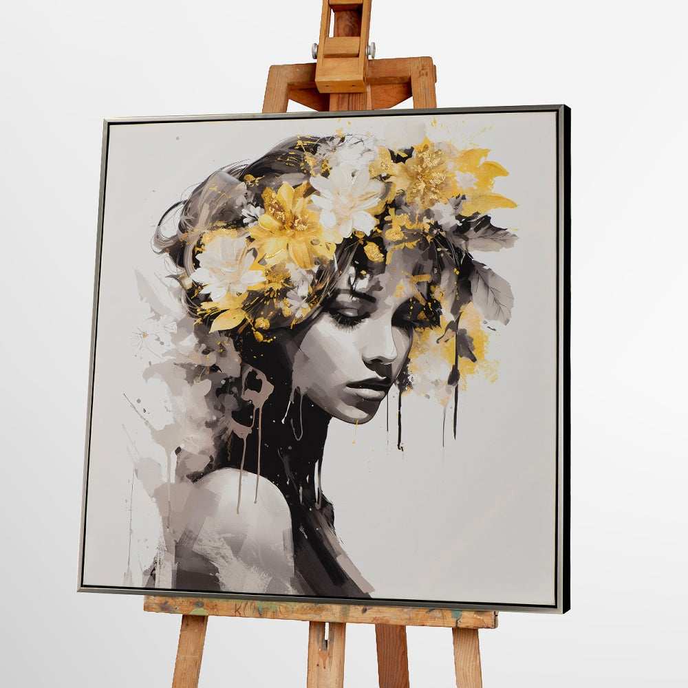 Golden Flower Beauty