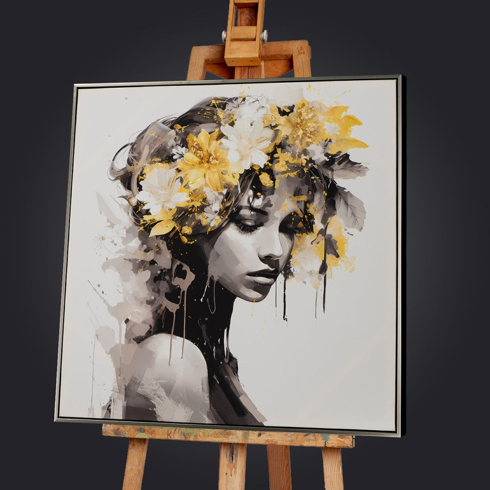 Golden Flower Beauty