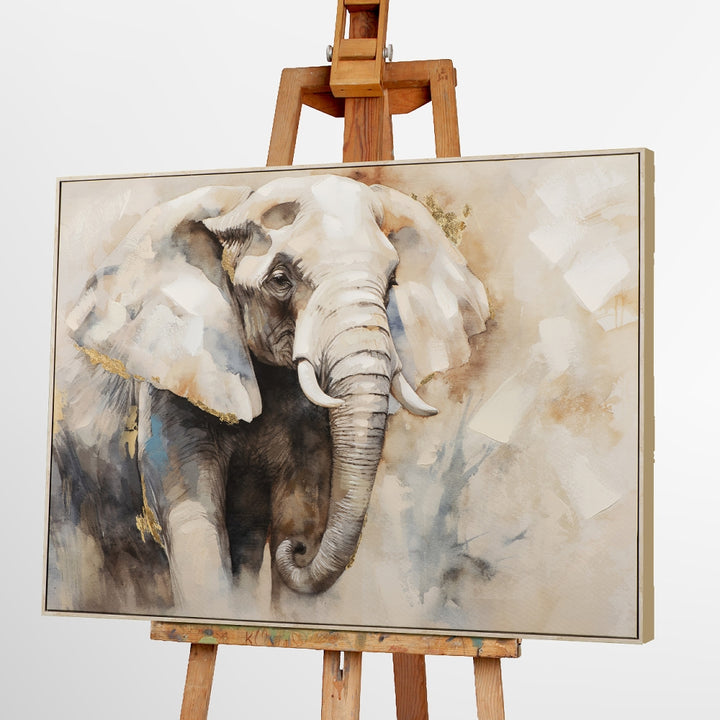 Grey coloured Elephant