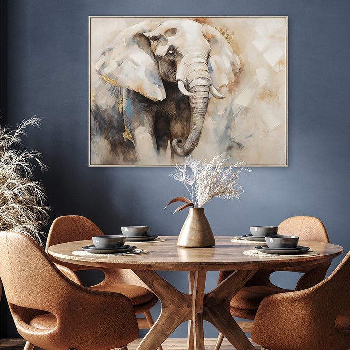 Grey coloured Elephant