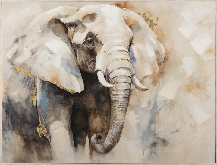 Grey coloured Elephant