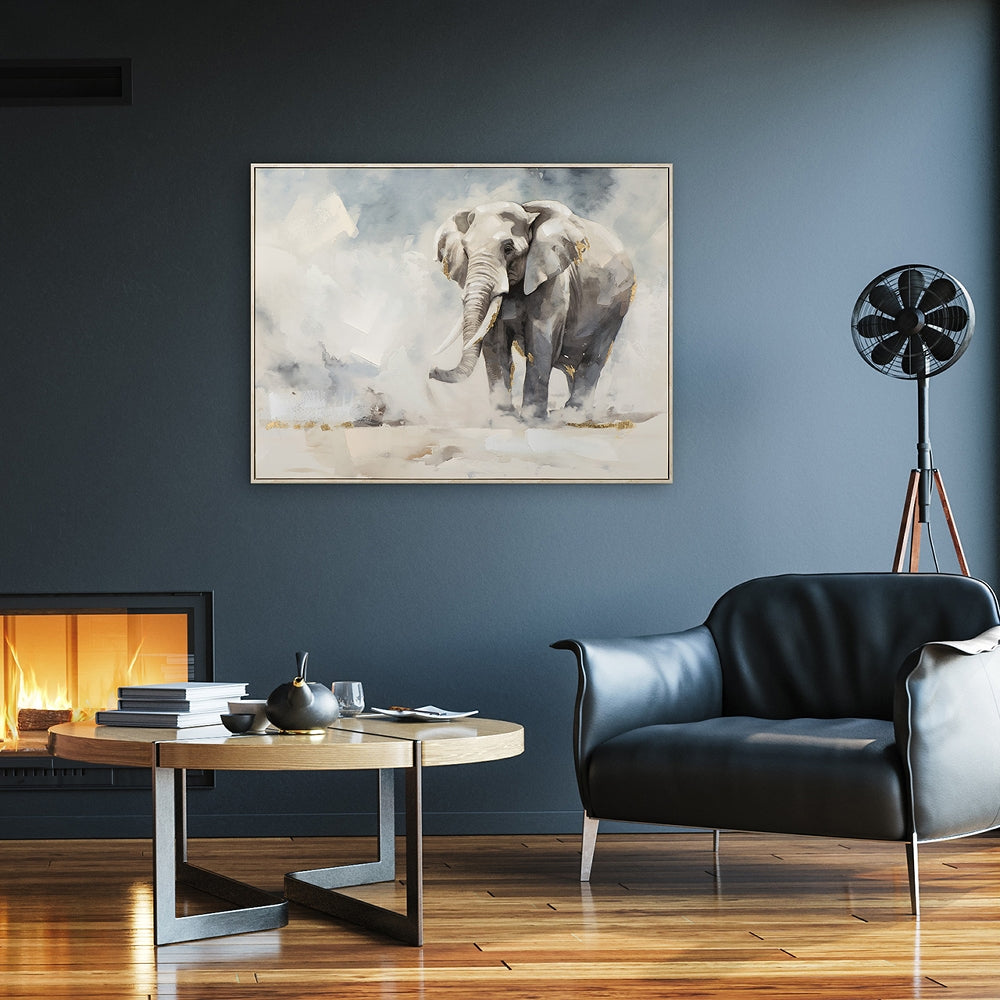 Sand coloured Elephant