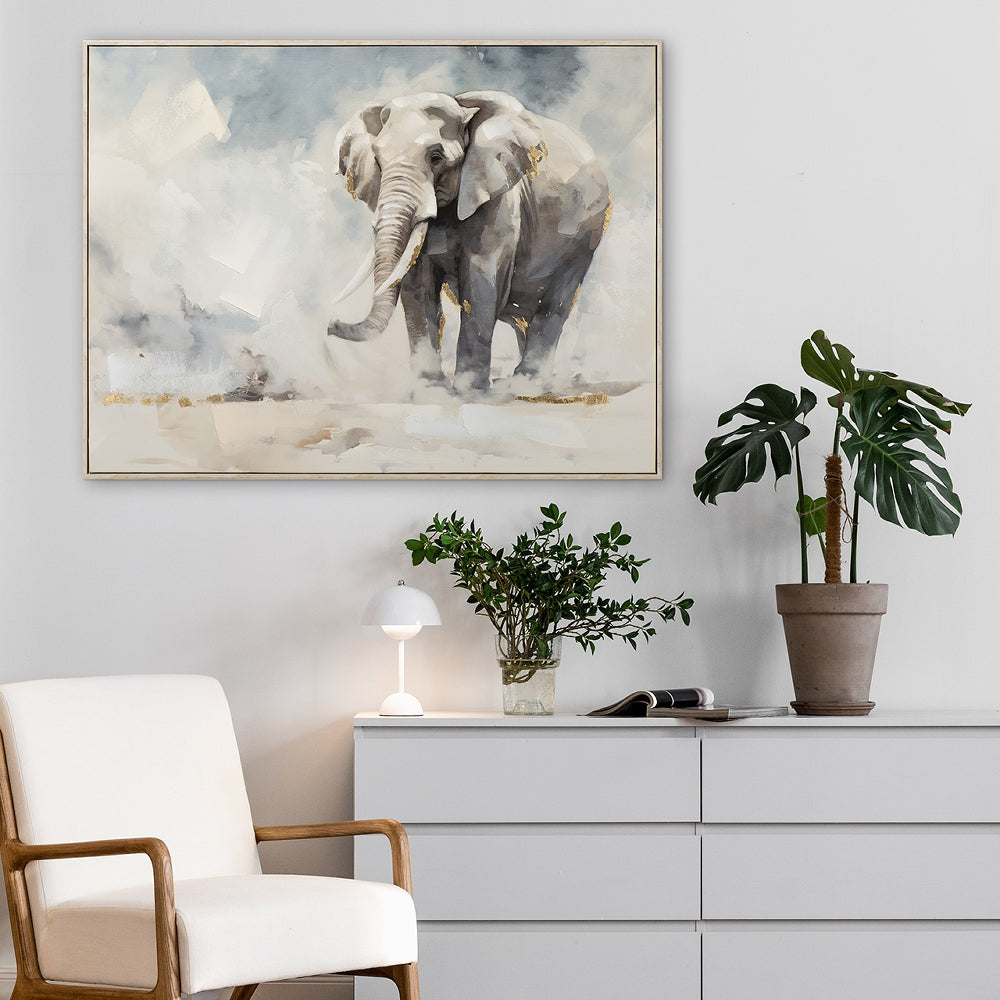 Sand coloured Elephant