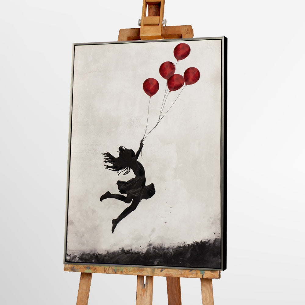 Jumping Ballon Girl
