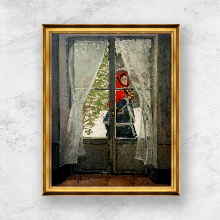 "The Red Cape (Madame Monet)" | Claude Monet
