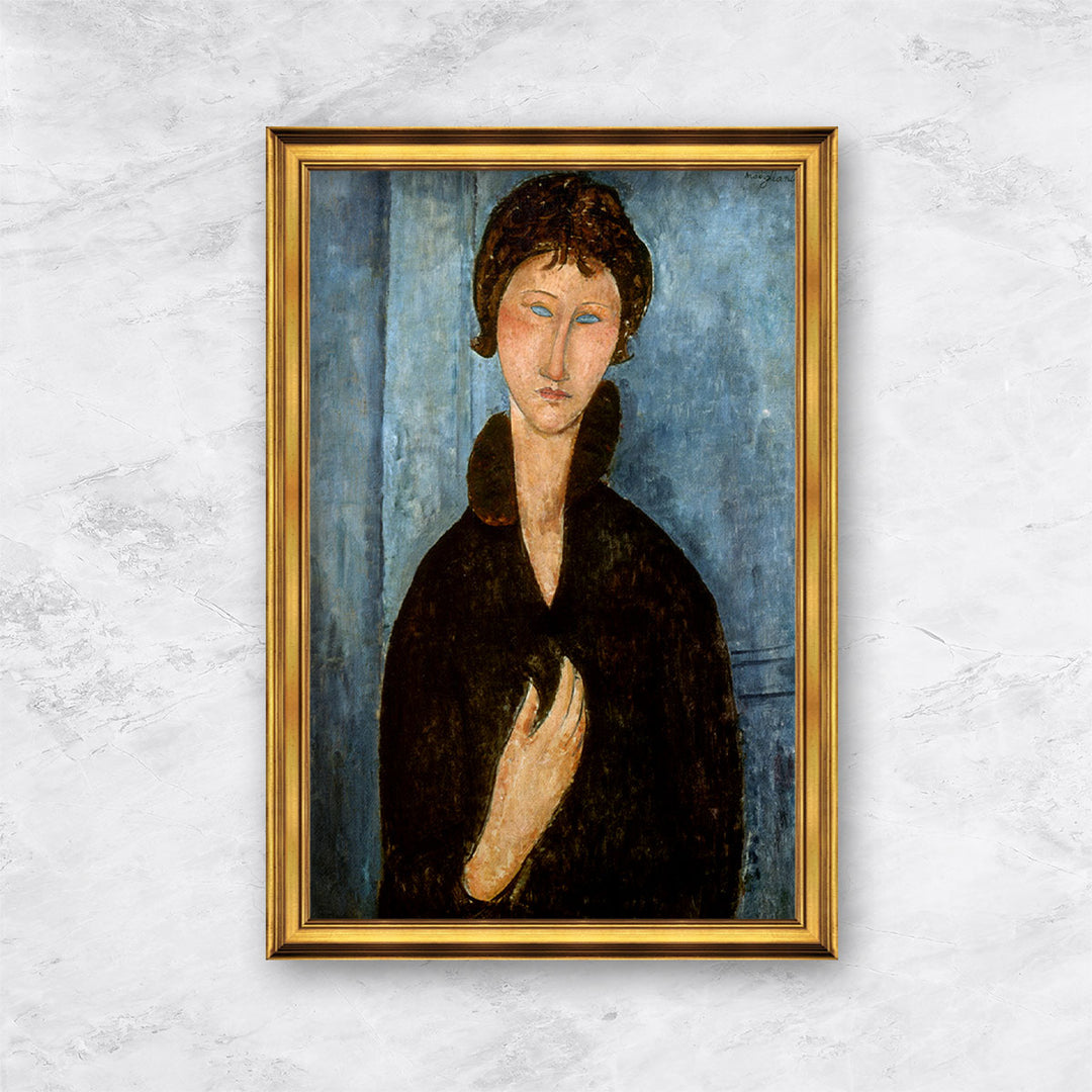 "Woman with Blue Eyes" | Amedeo Modiglian