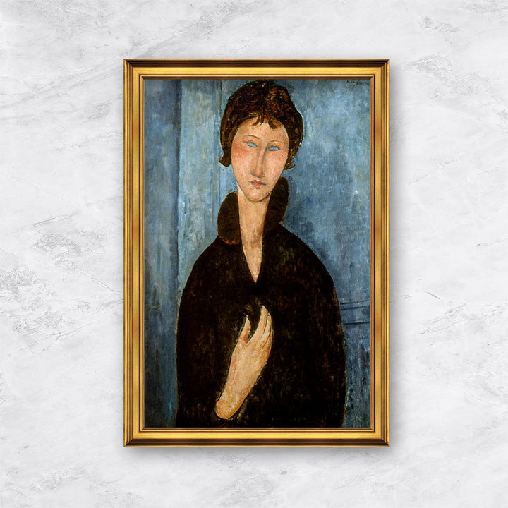 "Woman with Blue Eyes" | Amedeo Modiglian