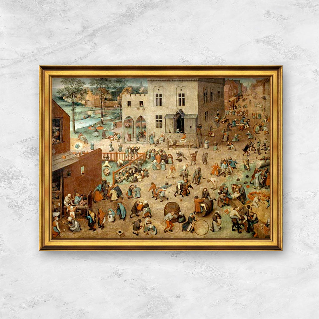 "Die Kinderspiele" | Pieter Bruegel der Ältere