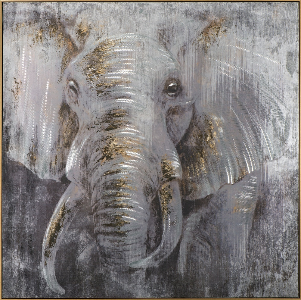 Elefant in silber