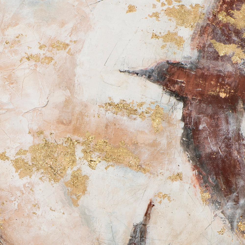 Abstrakte Vögel im Wind