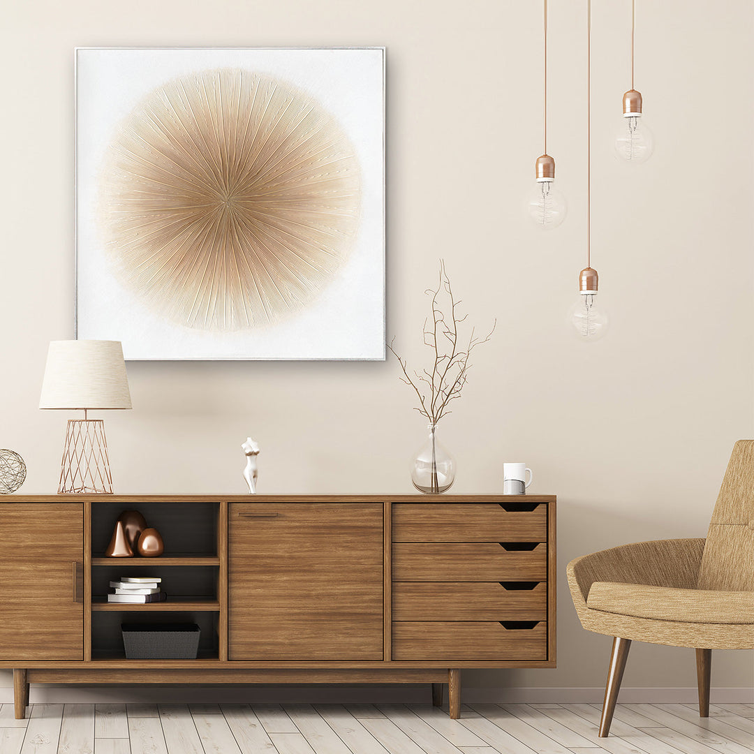 Sandy Circle | Acrylgemälde