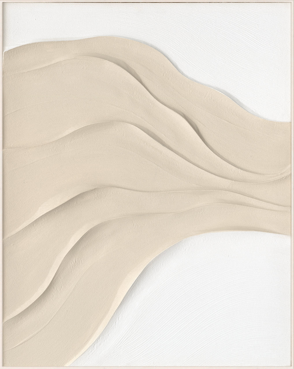 Bright Sandy Waves | Acrylgemälde