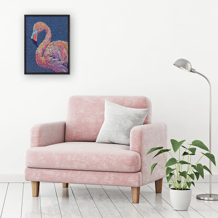 Schillender Flamingo