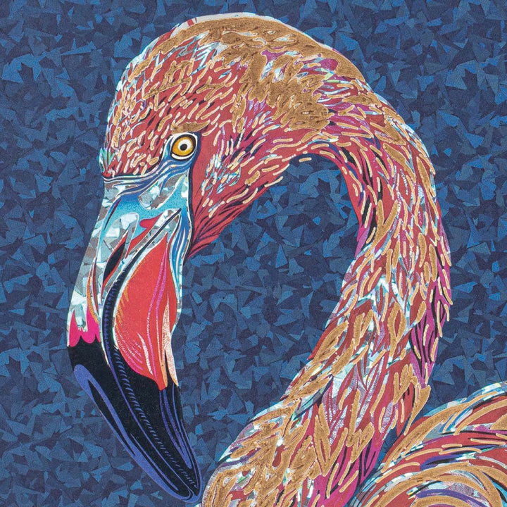 Schillender Flamingo