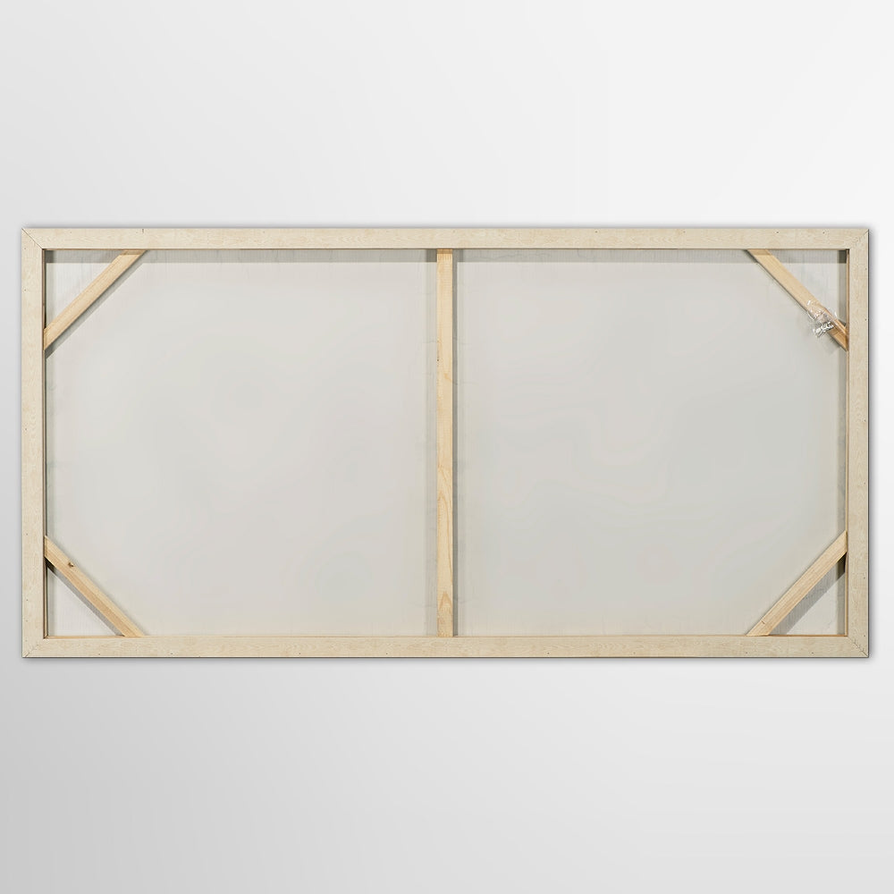 Wandbild Fluffy Moon Fields jade