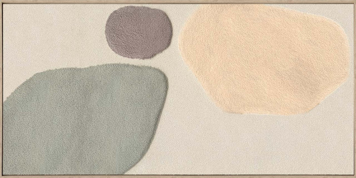 Wandbild Fluffy Moon Fields jade