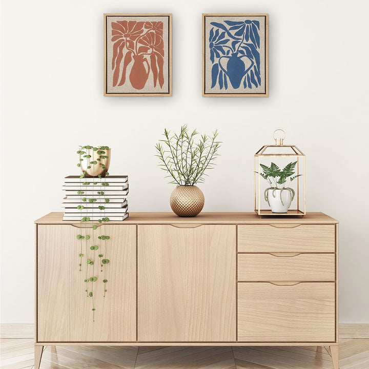 Wandbild Blue Flower Nap