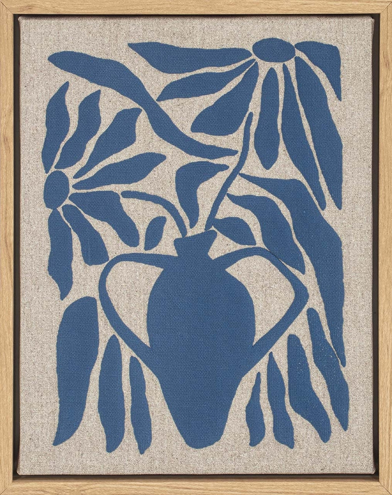 Wandbild Blue Flower Nap