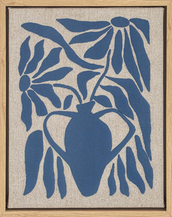 Wandbild Blue Flower Nap