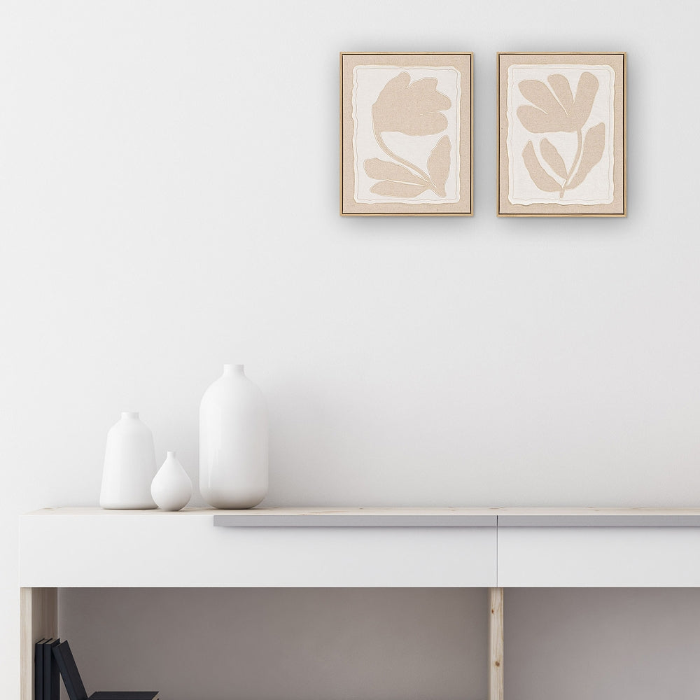 Wandbild Fabric Flower