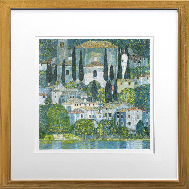 Kirche in Cassone - Gustav Klimt | Meisterwerke Miniprint