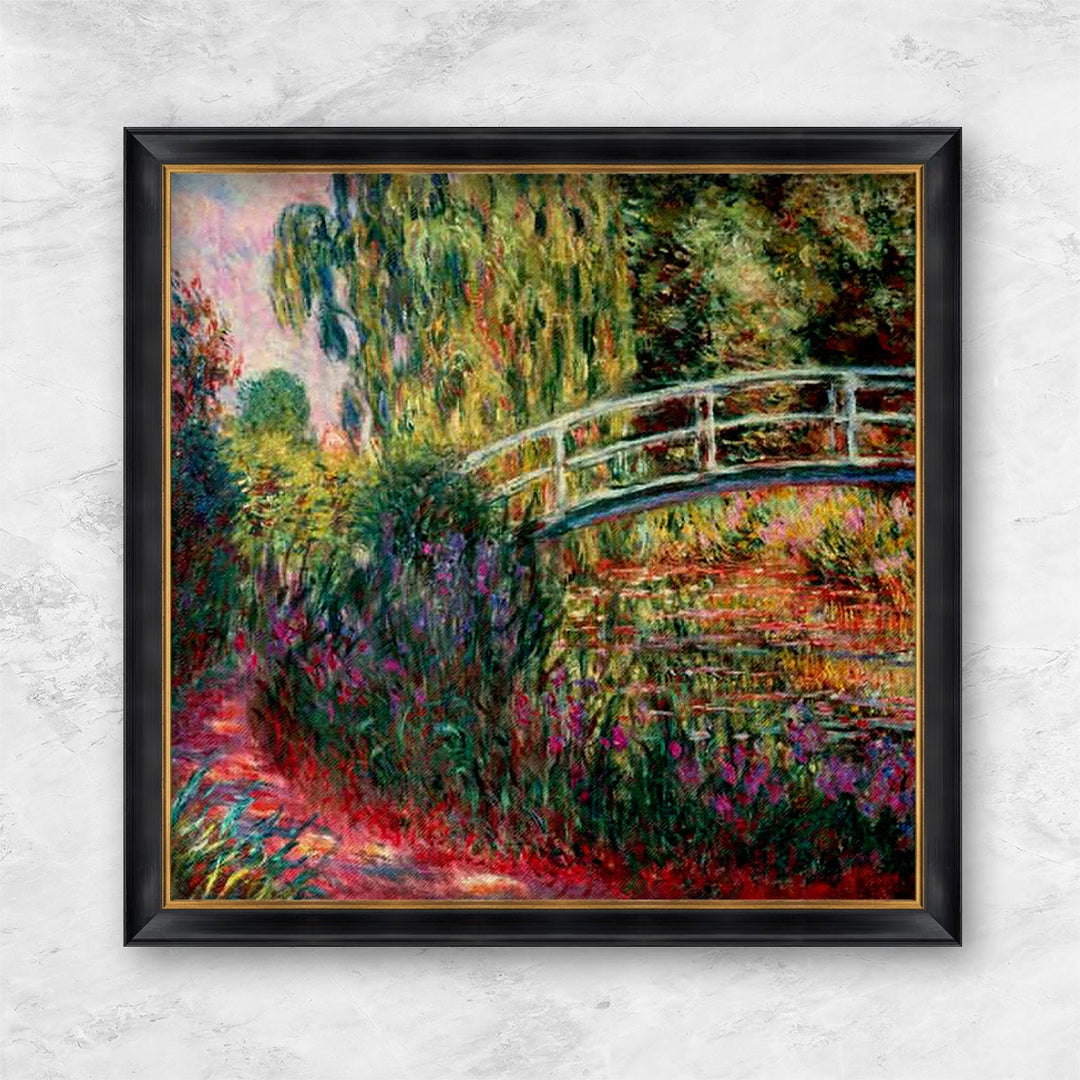"Japanische Brücke im Garten von Giverny" | Claude Monet