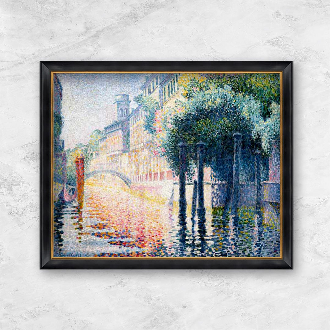 "Kanal in Venedig" | Henri-Edmond Cross