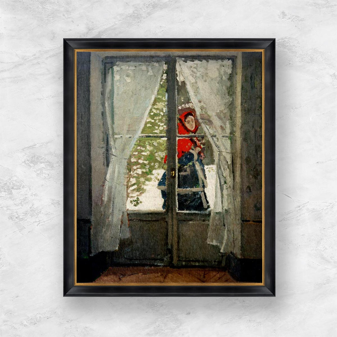 "The Red Cape (Madame Monet)" | Claude Monet
