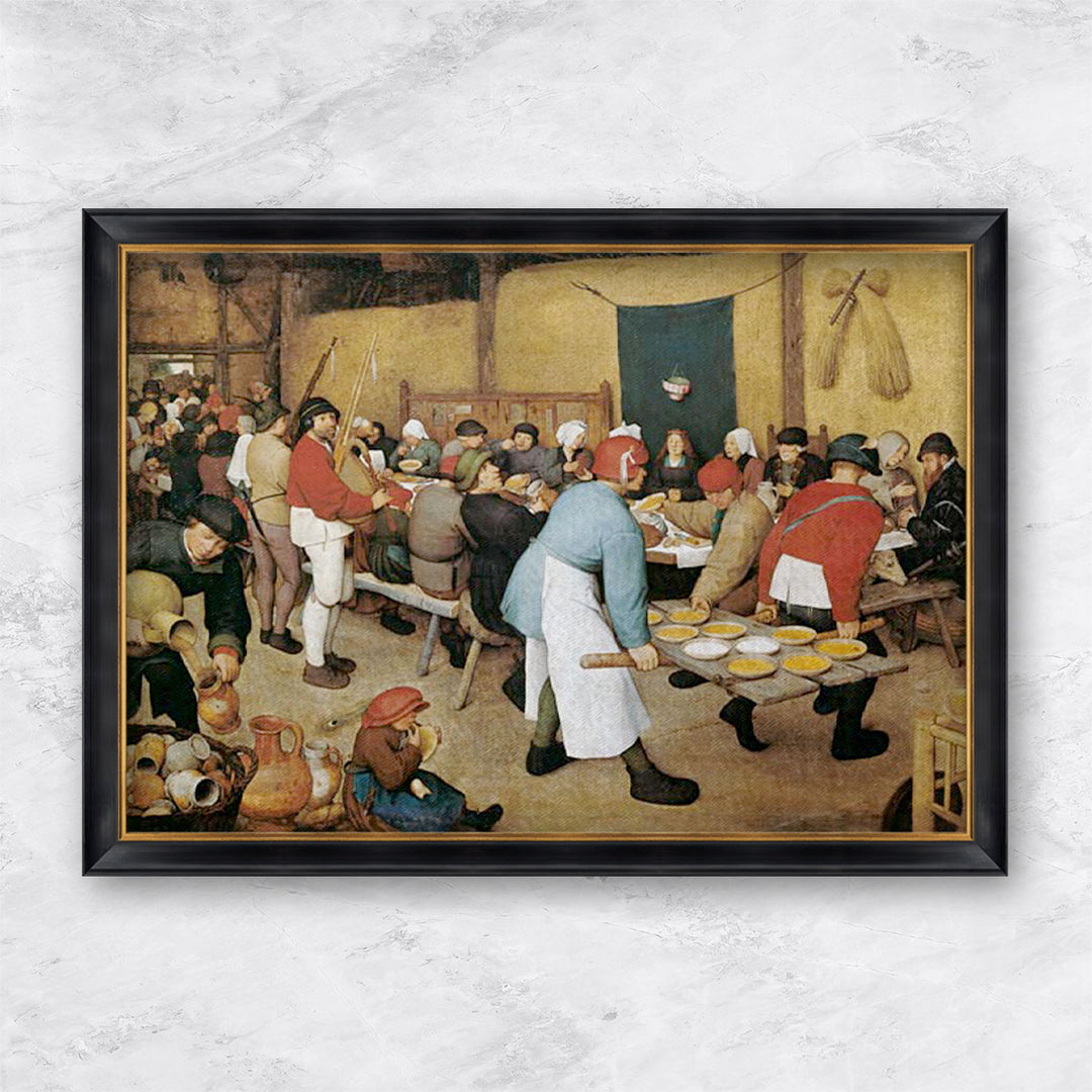 "Die Bauernhochzeit" | Pieter Bruegel der Ältere