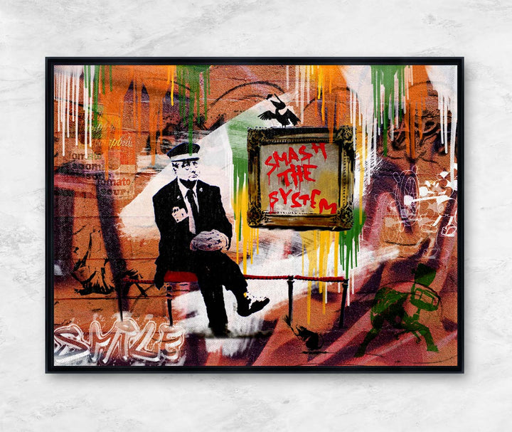 "Smash the System" | Street Art
