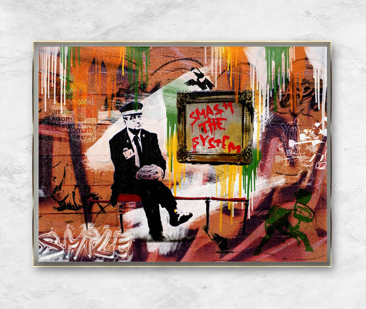 "Smash the System" | Street Art
