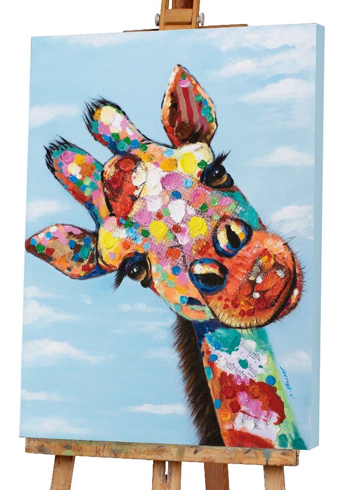 Bunte Giraffe