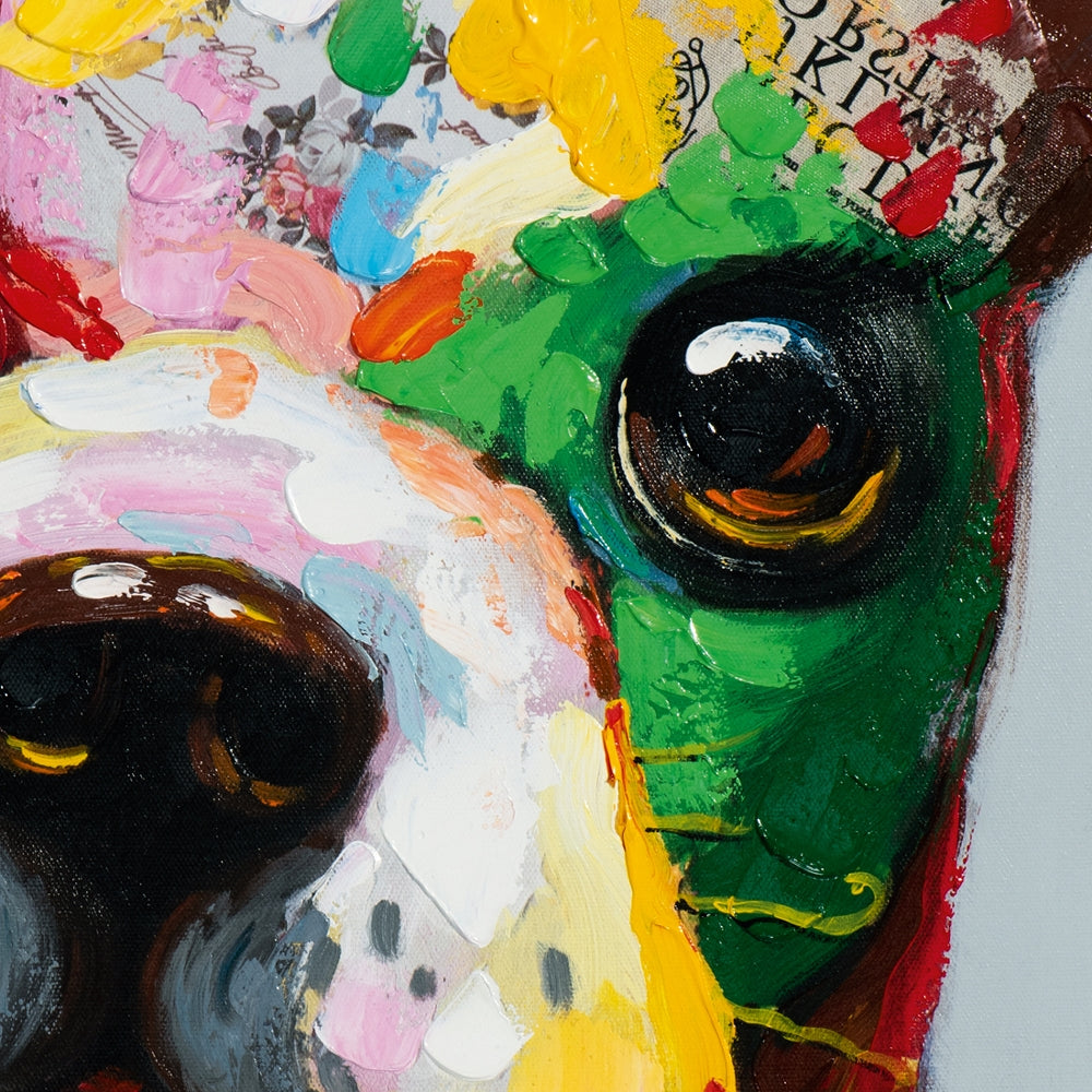 Lustiger bunter Hund