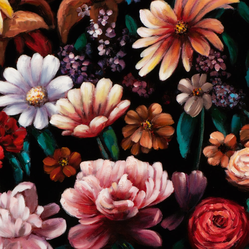 Hübsche rosa Blumen mit Hochglanz III