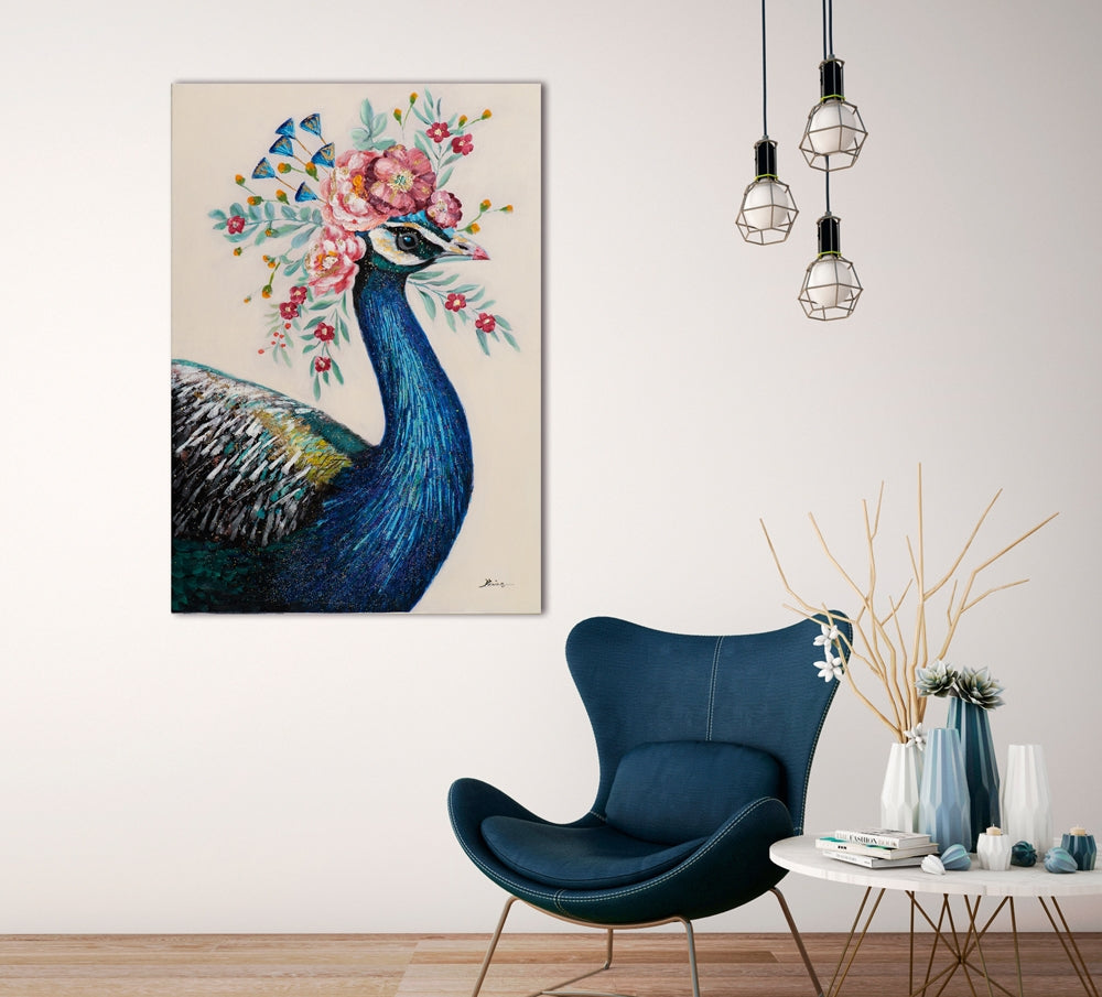 Schmucker Pfau