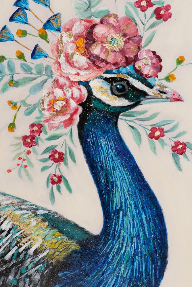 Schmucker Pfau