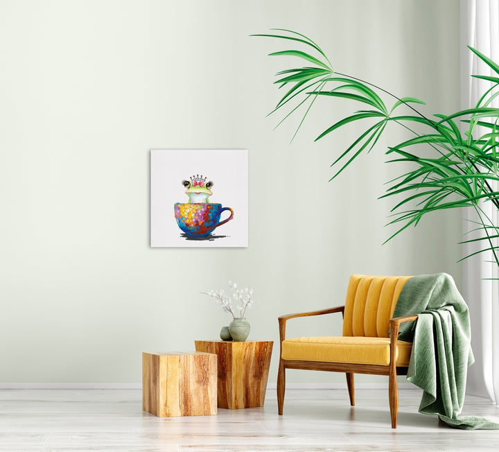 Prinzessin Frosch in der Tasse
