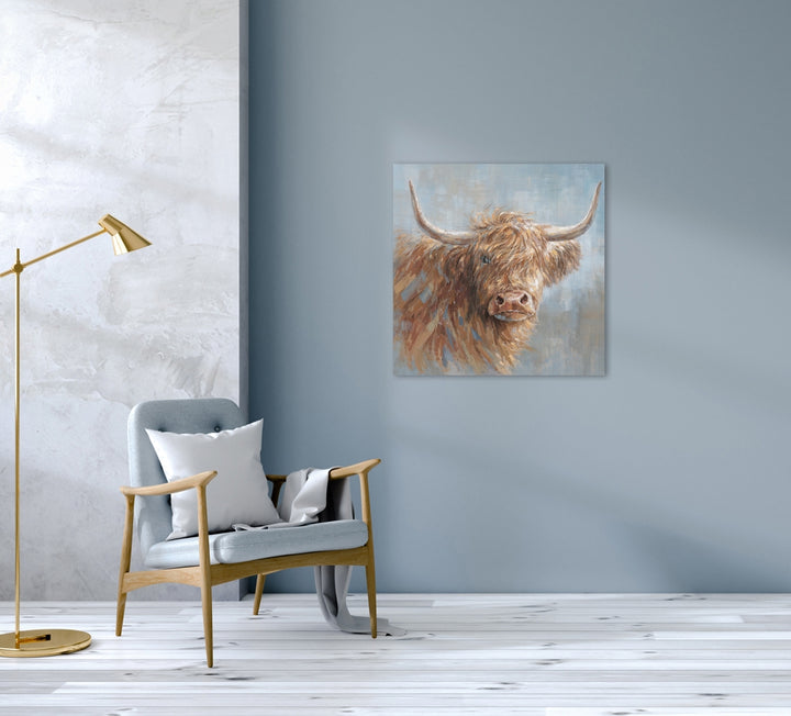 Charmantes Hochlandrind