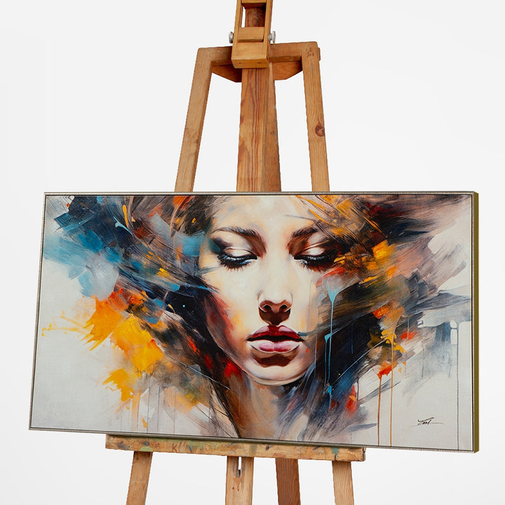 Colourful Shadow Girl