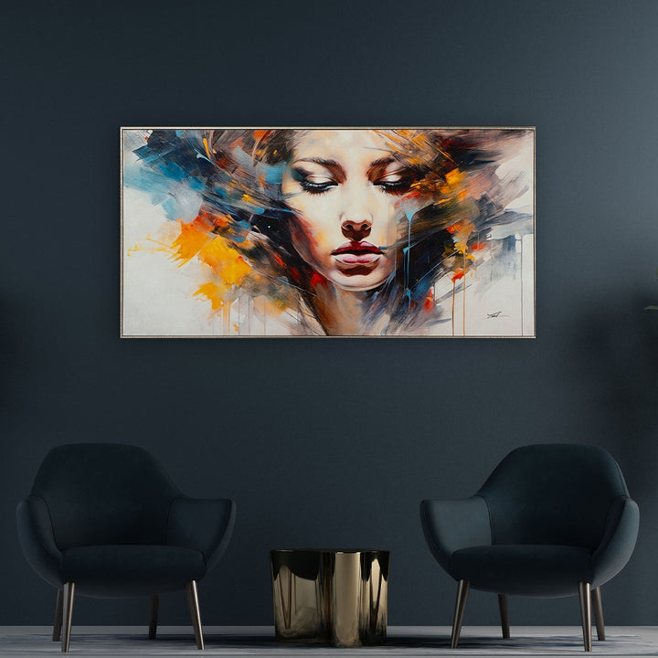 Colourful Shadow Girl