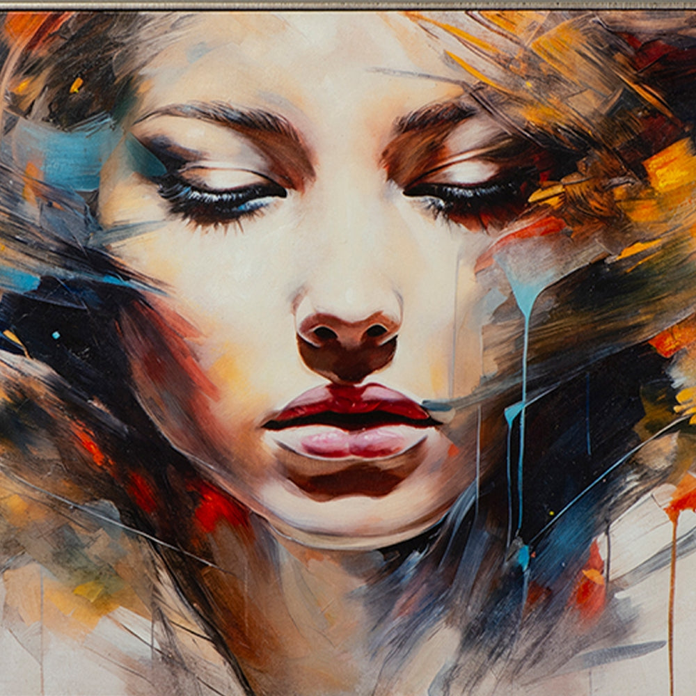 Colourful Shadow Girl