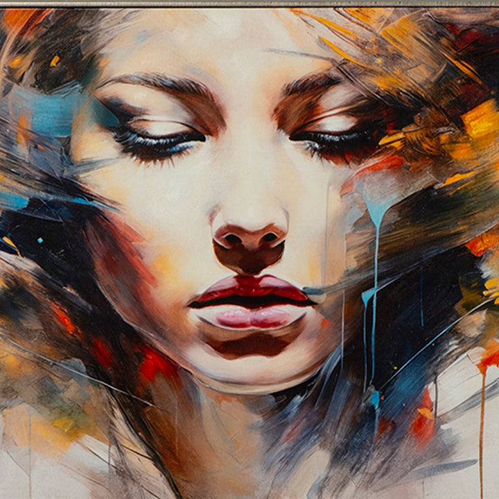 Colourful Shadow Girl