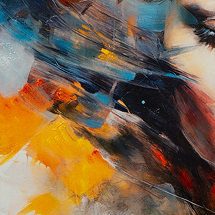 Colourful Shadow Girl