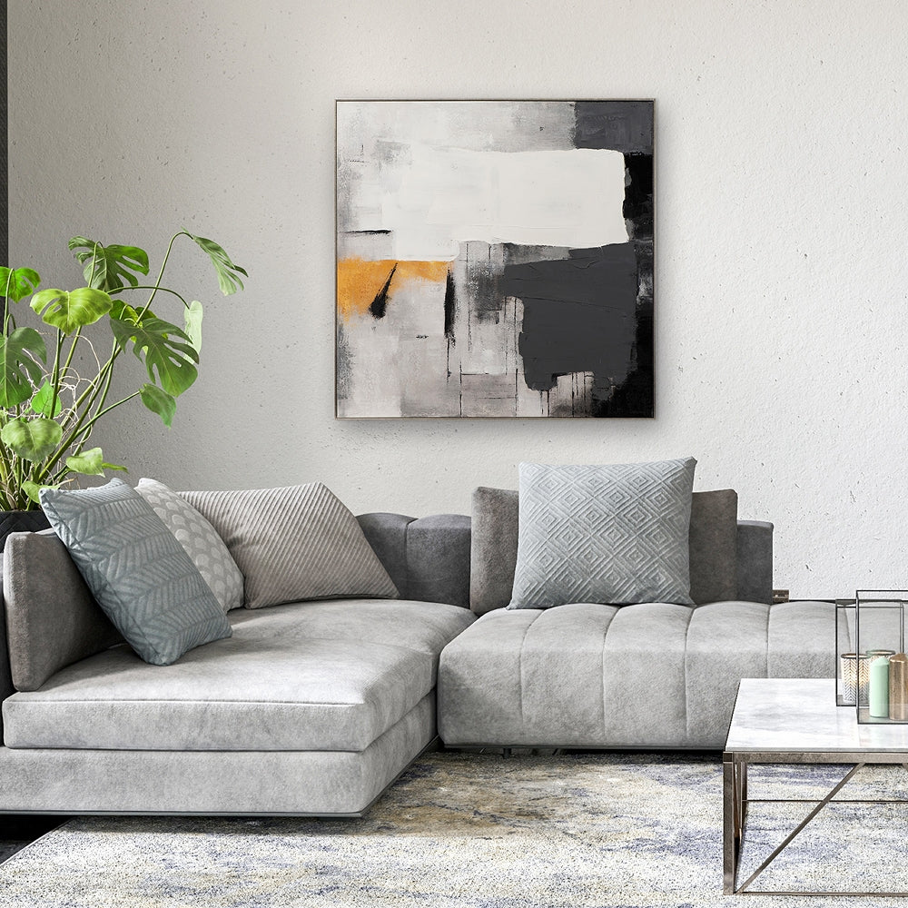 Big White Brushstroke