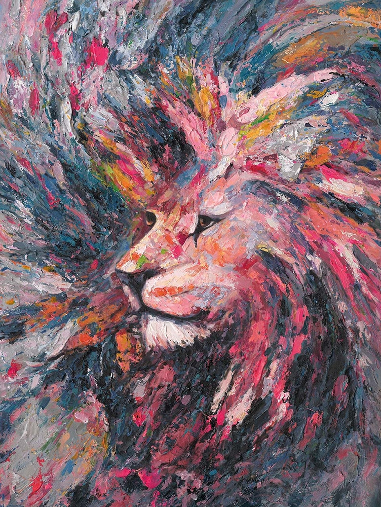 Abstract Lion